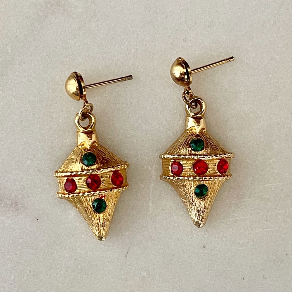 Vintage Xmas earrings